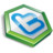 twitter hexa green Icon